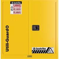Armoire de s&eacute;curit&eacute; pour produits inflammables Utili-Guard+, 30 gal., 1 Porte(s), 43" La x 44" h x 22" p MAS Chibougamau