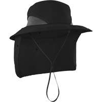 Chill-Its 8934 Ranger Hat with Neck Shade, Small/Medium, Black MAS Chibougamau