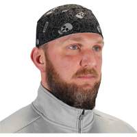 Chill-Its 6630 High-Performance Skull Cap with Terry Cloth Sweatband, Multi-Colour MAS Chibougamau