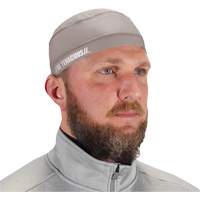 Chill-Its 6632 Performance Knit Cooling Skull Cap, Grey MAS Chibougamau
