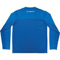 Chemise de refroidissement &agrave; manches longues avec protection solaire et UV Chill-Its 6689, Bleu, Petit MAS Chibougamau