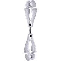 Squids 3420 Swiveling Glove Clip Holder with Dual Clips MAS Chibougamau
