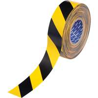 Ruban de marquage pour plancher ToughStripe Max, 2" x 100', Polyester, Noir et jaune MAS Chibougamau