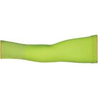 Max Cut Resistant Sleeves - Small, TenActiv, 12", ASTM ANSI Level A9, High Visibility Lime MAS Chibougamau