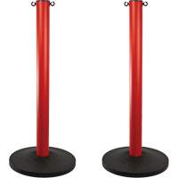 Industrial Stanchion, 37" High, Red MAS Chibougamau