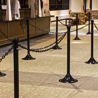 Plastic Barrier Chain, Green, 2" Link, 100' Length MAS Chibougamau