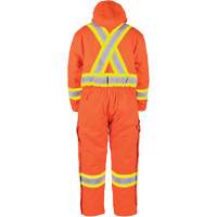 High-Visibility Lined Canvas Overalls, Small, High Visibility Orange MAS Chibougamau