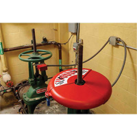 Collapsible Gate Valve Lockout Device, Wheel Type MAS Chibougamau