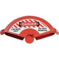 Collapsible Gate Valve Lockout Device, Wheel Type MAS Chibougamau