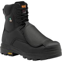 Bottes de travail Vulcan avec protecteur m&eacute;tatarsien &agrave; l'ext&eacute;rieur, Cuir, Taille 5, Imperm&eacute;able MAS Chibougamau