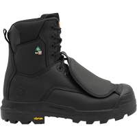 Bottes de travail Vulcan avec protecteur m&eacute;tatarsien &agrave; l'ext&eacute;rieur, Cuir, Taille 5, Imperm&eacute;able MAS Chibougamau