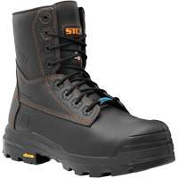 Bottes de travail Metpro Flex avec protecteur m&eacute;tatarsien, Cuir, Taille 4, Imperm&eacute;able MAS Chibougamau