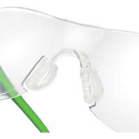 Adapt Lite Grey/Green Safety Glasses, Clear Lens, Anti-Fog/Anti-Scratch, ANSI Z87+/Meets/Exceeds CSA Z94.3 MAS Chibougamau