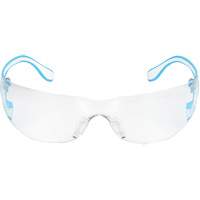 Adapt Lite Blue/White Safety Glasses, Clear Lens, Anti-Fog/Anti-Scratch, ANSI Z87+/Meets/Exceeds CSA Z94.3 MAS Chibougamau