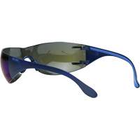 Adapt Lite Safety Glasses, Blue Mirror Lens, Anti-Fog/Anti-Scratch, ANSI Z87+/Meets/Exceeds CSA Z94.3 MAS Chibougamau