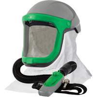 Respirateur Z-Link avec cape &agrave; l'&eacute;paule Tychem 4000 & C40, Respirateur &agrave; masque/Masque de soudage MAS Chibougamau