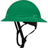 Casque de s&eacute;curit&eacute; &agrave; bordure compl&egrave;te LIDGUARD avec mentonni&egrave;re, R&eacute;pond aux normes CSA type 1, Suspension Rochet, Ventil&eacute; MAS Chibougamau