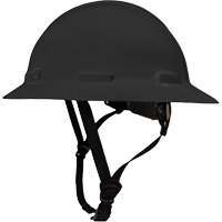 Casque de s&eacute;curit&eacute; &agrave; bordure compl&egrave;te LIDGUARD avec mentonni&egrave;re, R&eacute;pond aux normes CSA type 1, Suspension Rochet, Ventil&eacute; MAS Chibougamau