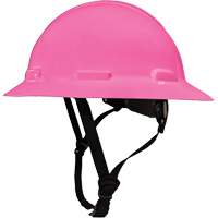 Casque de s&eacute;curit&eacute; &agrave; bordure compl&egrave;te LIDGUARD avec mentonni&egrave;re, R&eacute;pond aux normes CSA type 1, Suspension Rochet, Ventil&eacute; MAS Chibougamau