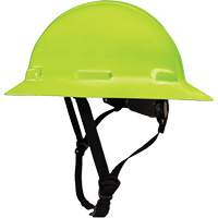 Casque de s&eacute;curit&eacute; &agrave; bordure compl&egrave;te LIDGUARD avec mentonni&egrave;re, R&eacute;pond aux normes CSA type 1, Suspension Rochet, Ventil&eacute; MAS Chibougamau
