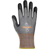Dexterity Pro S21TXUFNRT Ultra-Thin Gloves, Size 5, 21 Gauge, Foam Nitrile Coated, Nylon/TenActiv Shell, ASTM ANSI Level A9 MAS Chibougamau