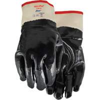 Nitri-Pro&reg; Coated Gloves, 9/Large, Nitrile Coating, Jersey/Cotton Shell MAS Chibougamau