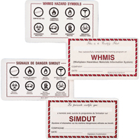 Cartes de portefeuille SIMDUT MAS Chibougamau
