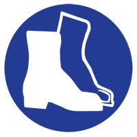 &eacute;tiquettes avec pictogramme Right to Know - Bottes, Vinyle, Feuille, 1" lo x 1-1/8" la MAS Chibougamau