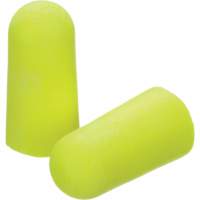Bouchons d'oreilles n&eacute;on jaune E-A-Rsoft, Vrac - Sac en poly MAS Chibougamau