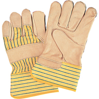 Gants d'ajusteur &agrave; paume s&egrave;che d'usage standard, Dames, Paume en Cuir fleur de vache, Doublure en Coton MAS Chibougamau