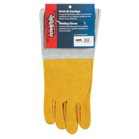 Gants de soudage TIG &agrave; ajustement sup&eacute;rieur, Cuir de daim refendu, Taille T-Grand MAS Chibougamau