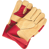 Superior Warmth Winter-Lined Fitters Gloves, Large, Grain Pigskin Palm, Thinsulate Inner Lining MAS Chibougamau