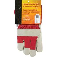 Superior Warmth Winter-Lined Fitters Gloves, Large, Grain Pigskin Palm, Thinsulate Inner Lining MAS Chibougamau