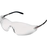 Blackjack&reg; Safety Glasses, Clear Lens, Anti-Scratch, ANSI Z87+/Meets/Exceeds CSA Z94.3 MAS Chibougamau