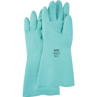 Gants &agrave; prise &agrave; motif en Z StanSolv, Taille 6/T-petit, 13" lo, Nitrile, 15 mils MAS Chibougamau