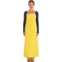 Reinforced Heavy-Duty Apron, Neoprene, 45" L x 35" W, Yellow MAS Chibougamau