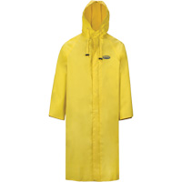 Hurricane Flame Retardant/Oil Resistant Rain Suits - 48" Coat, 5X-Large, Yellow MAS Chibougamau