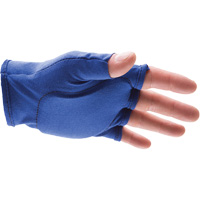 Anti-Impact Fingerless Right-Hand Glove Liner, 6/X-Small, Synthetic Palm, Slip-On Cuff MAS Chibougamau
