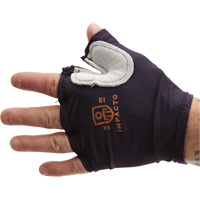 Tool Grip Fingerless Glove with Web Pad - Left, Size X-Small, Suede Palm MAS Chibougamau