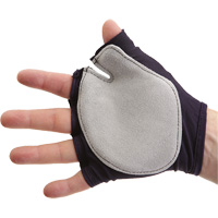 Tool Grip Fingerless Glove with Web Pad - Left, Size X-Small, Suede Palm MAS Chibougamau