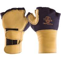 Premium Impact & Repetitive Strain Protective Left-Hand Glove, Size X-Small, Grain Leather Palm MAS Chibougamau