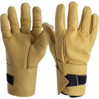 Vibration Protective Air Glove&reg;, Size X-Small, Grain Leather Palm MAS Chibougamau