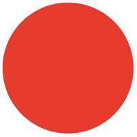 Round Write-On Labels, Circle, 3" L x 3" W, Red MAS Chibougamau