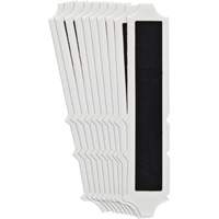 Quick-Align&reg;Individual Gothic Number and Letter Labels, I, 4" H, Black MAS Chibougamau
