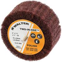 Meule &agrave; lamelles abrasives Two-In-One MAS Chibougamau
