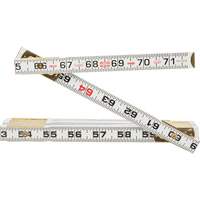 Red End&reg; Flat Reading Rule, 6' L, Wood MAS Chibougamau