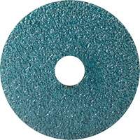 Blue Line Aggressive Grinding Fibre Disc, Zirconium, 24, 4-1/2" Dia x 7/8" Arbor MAS Chibougamau