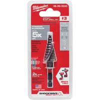 Foret &eacute;tag&eacute; #3 Shockwave Impact Duty, 3/16" - 3/4", Incr&eacute;ments de 1/16", Titane MAS Chibougamau