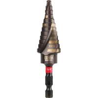 Foret &eacute;tag&eacute; #4 Shockwave Impact Duty, 3/16" - 7/8", Incr&eacute;ments de 1/16", Titane MAS Chibougamau