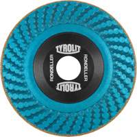 Rondeller Depressed Centre Grinding Wheel, 4-1/2", 36 Grit, 7/8", 13300 RPM, Type 29 MAS Chibougamau